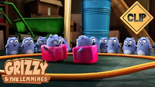 🍮 Jelly Games 🐻🐹 Grizzy & the Lemmings / Cartoon