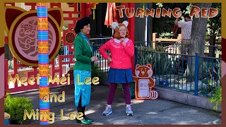 "Turning Red" Meet and Greet for Lunar New Year | Disney California Adventure 2024