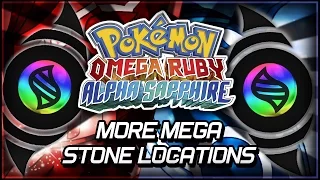 Pokémon Omega Ruby and Alpha Sapphire | More Mega Stone Locations