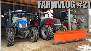 FARMVlog #21 - Jedeme s New Holland TS110 pro balíky senáže a umývání traktoru