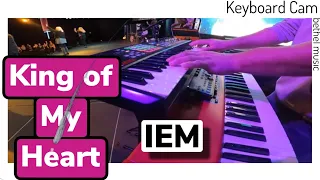 King of my heart | Bethel music | Keyboard Cam | Click and Guide