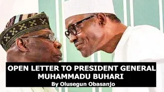 Watch: Obasanjo's Letter to President, Muhammadu Buhari Today July,15th 2019