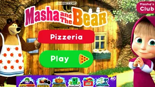 Masha and the Bear 🍕🧑‍🍳 Pizzeria Game Pizza