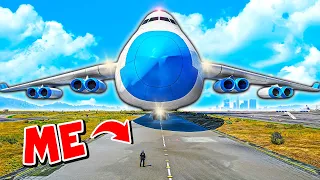 Building the BIGGEST Plane in GTA 5 proved to be DISASTROUS!