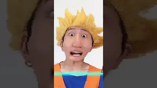 ISSEI funny video 😂😂😂 Time Warp Scan | Spider-Man with Son Goku #shorts