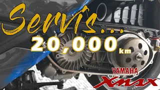 How To Service Your Yamaha Xmax 250 on 20000km