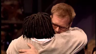 Emotioneel moment in NTR College Tour met Whoopi Goldberg (2013) #throwback