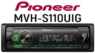 Бездисковый ресивер Pioneer MVH S110UIG обзор, настройки, подключение Android