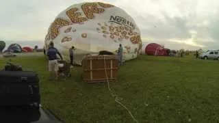 Lorraine Mondial Air Balloons 2013 - Monday AM - GoPro HD