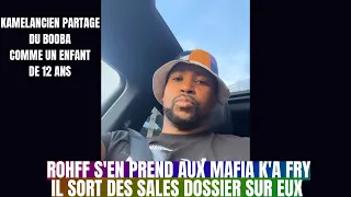 Rohff sort les dossier sur La Mafia K'1 Fry et Clash Kamelancien et Mokobe, Que Des traitres !