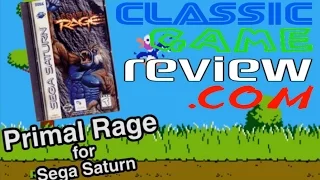 ClassicGameReview.com - Intro Video - Primal Rage for Sega Saturn