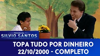 Topa Tudo Por Dinheiro - com Raça Negra | Programa Silvio Santos (22/10/2000)