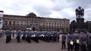 Dresden Beförderungsapell 24.06.2014