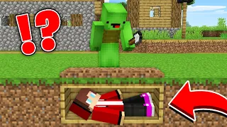 Why Mikey BURIED JJ ALIVE in Minecraft? - Maizen