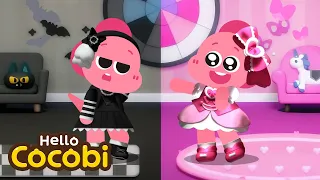 Pink VS Black Challenge Song💗🖤 | Cocobi Kids Songs & Nursery Rhymes | Hello Cocobi