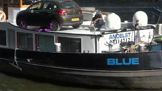 Binnenvaartschip BLU - anno 1959 - Andelst