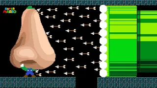 God Mode Luigi Ultimate Power vs the Cavern of Arrows!