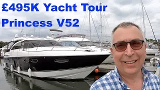 £495,000 Yacht Tour : 2012 Princess V52