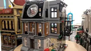 LEGO Sanctum Sanctorum - Доктор Стрэндж, Человек-паук, Железный Человек