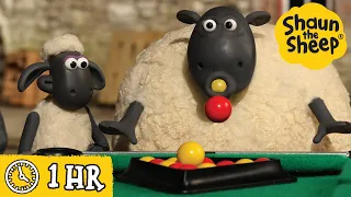 Shaun the Sheep 🐑 The Farm Snooker Tournament & MORE 🎱 Full Episodes Compilation