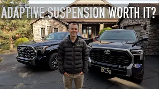 Adaptive Suspension vs Standard | 2022 Toyota Tundra