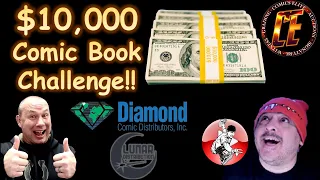 Billy VS Comic Books!! The $10,000 Comic Book FOC Challenge!