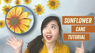 Sunflower Canes | Polymer Clay Tutorial