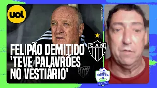 FELIPÃO DEMITIDO DO ATLÉTICO-MG! PVC CONTA QUE TÉCNICO SOLTOU PALAVRÕES NO VESTIÁRIO DO GALO