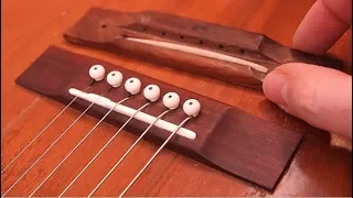 Guitar Repair - Replacing a Bridge