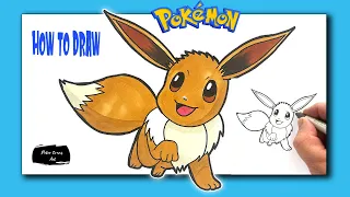 How to Draw Eevee from Pokemon