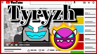 Tyryzh 100% (Medium Demon) Geometry Dash Mobile