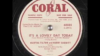 It's A Lovely Day Today (1950) - Martha Tilton and Harry Babbitt