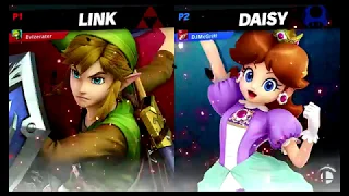 Smash Ultimate - Daisy's Royal Destruction VS Link