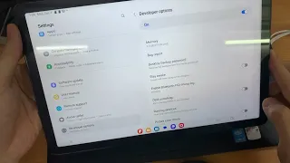 Samsung Galaxy Tab A9+: Enable USB Debugging Mode and Developer Options