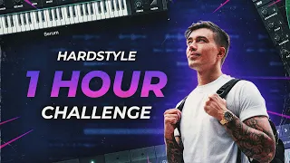 1 HOUR TRACK CHALLENGE! - Hardstyle From Scratch | FREE FLP | OPS Challenges