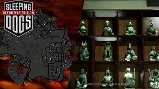 SLEEPING DOGS - ALL JADE STATUE LOCATIONS | COMPLETE ALL GUIDE TEXT LOCATIONS 100%