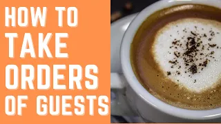 How to take orders of guests in a coffee shop - Teamskills Barista 101 | The Pinoy Drinker