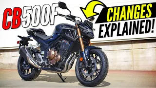 New 2023 Honda CB500F Changes Explained!