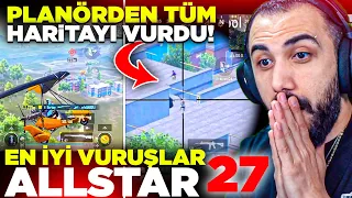 PLANÖRDE 300 METREDEN TÜM TOKİYİ VURDU!! 😮 EN İYİ VURUŞLAR ALLSTAR #27 | PUBG MOBILE