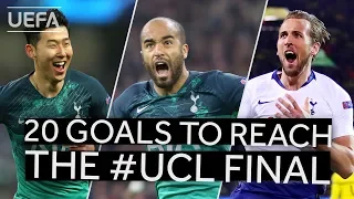 SON, MOURA, KANE: All TOTTENHAM goals to reach the #UCL final!