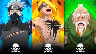 TODAS AS MORTES EM NARUTO E BORUTO | 48 MORRERAM