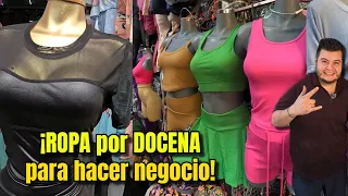 ¡ROPA BARATA en el centro se la Ciudad de México! 👕👖ROPA POR MAYOREO 🩳👗