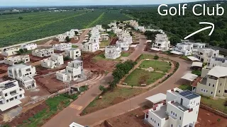 Pazuri at Vipingo - stylish  community bordering Vipingo Ridge Golf Club. May 2024 drone view