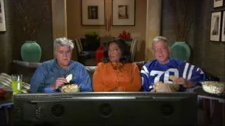 David Letterman, Oprah,and  Jay Leno 2010 Superbowl XLIV Commercial(HD)