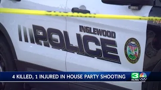 4 killed, 1 hurt in 'ambush' shooting at house party near LA