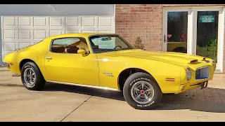 1970 Pontiac Firebird Formula 400 Walk-around By KC Classic Cars