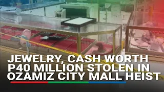 Jewelry, cash worth P40 million stolen in Ozamiz City mall heist