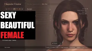 Dragon's Dogma 2 How To Create A Sexy Female ! #2  - The Beauty - Sexy Female Character Creation