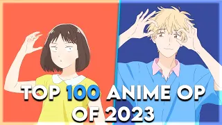 Top 100 Anime Openings of 2023 (Party Rank)