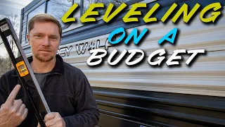 Travel Trailer Leveling On A Budget